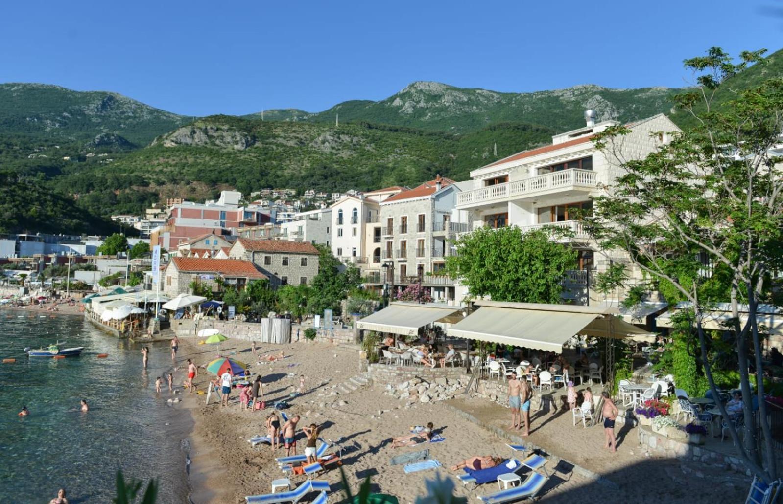 Przno Luxury Apartments Ilha Sveti Stefan Exterior foto